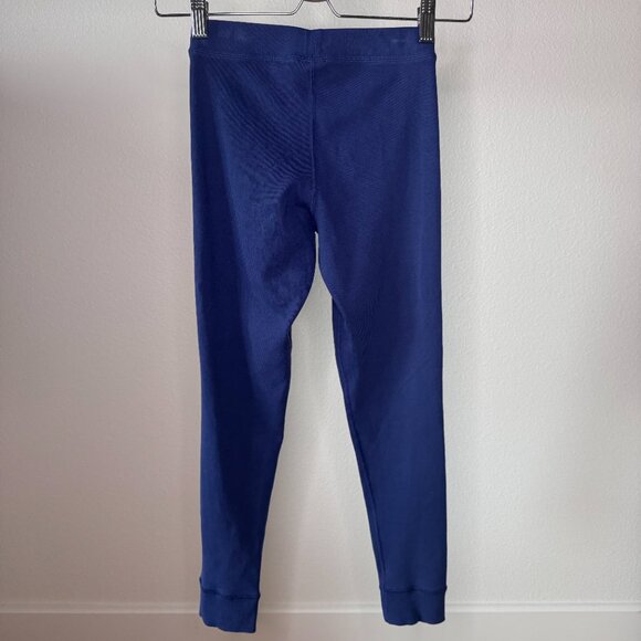 Hanna Andersson Girls Navy Ribbed Leggings Size 10 / 140 | Soft Cotton - Picture 5 of 11
